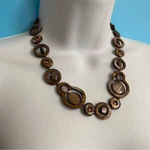 Natural Brown Shell Necklace